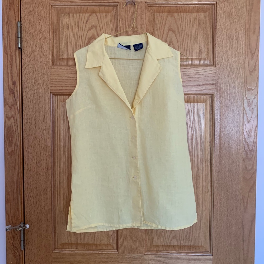 Yellow blouse
